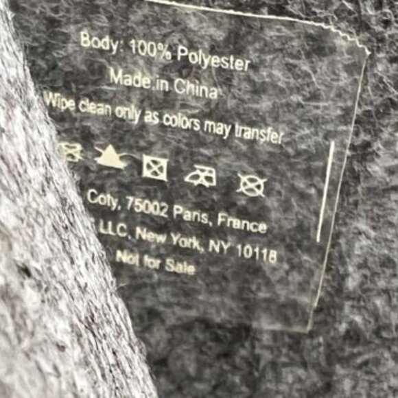 Philosophy Gray Felt Bag Tote / Lunch Bag / diaper bag / toiletry - Brand New - Picture 7 of 7